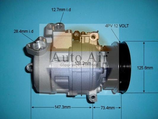 Auto Air Gloucester 14-0318P - Compresseur, climatisation cwaw.fr