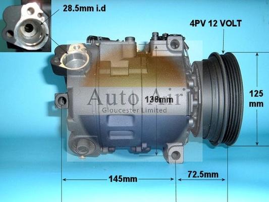 Auto Air Gloucester 14-0318R - Compresseur, climatisation cwaw.fr