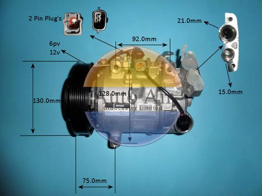 Auto Air Gloucester 14-0253 - Compresseur, climatisation cwaw.fr