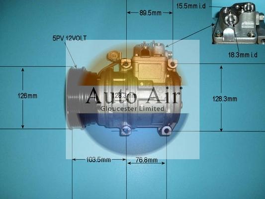 Auto Air Gloucester 14-0260 - Compresseur, climatisation cwaw.fr