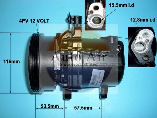 Auto Air Gloucester 14-0228R - Compresseur, climatisation cwaw.fr