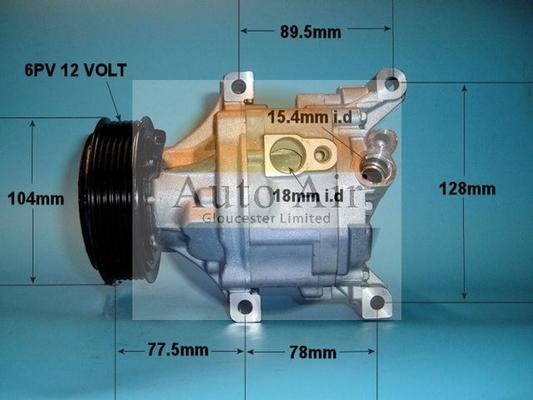 Auto Air Gloucester 14-0761 - Compresseur, climatisation cwaw.fr