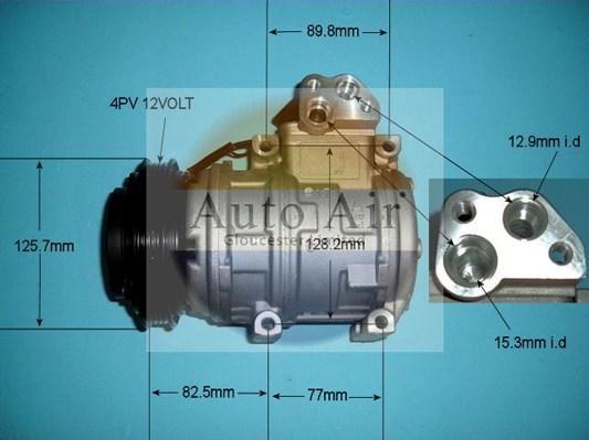 Auto Air Gloucester 14-1445 - Compresseur, climatisation cwaw.fr