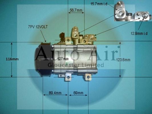 Auto Air Gloucester 14-1441 - Compresseur, climatisation cwaw.fr