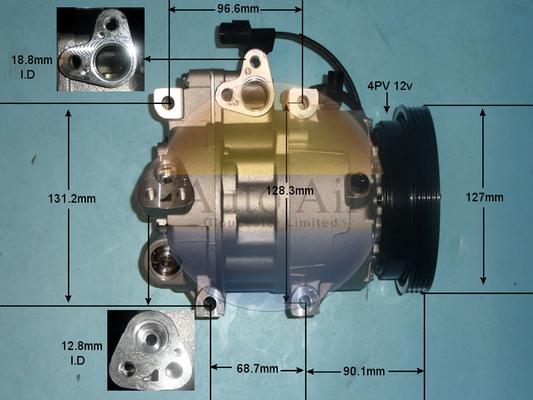 Auto Air Gloucester 14-1457P - Compresseur, climatisation cwaw.fr