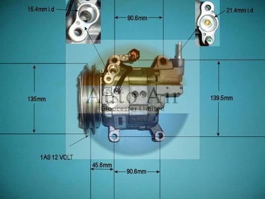 Auto Air Gloucester 14-1044 - Compresseur, climatisation cwaw.fr