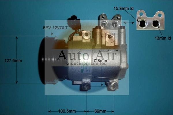 Auto Air Gloucester 14-1040 - Compresseur, climatisation cwaw.fr