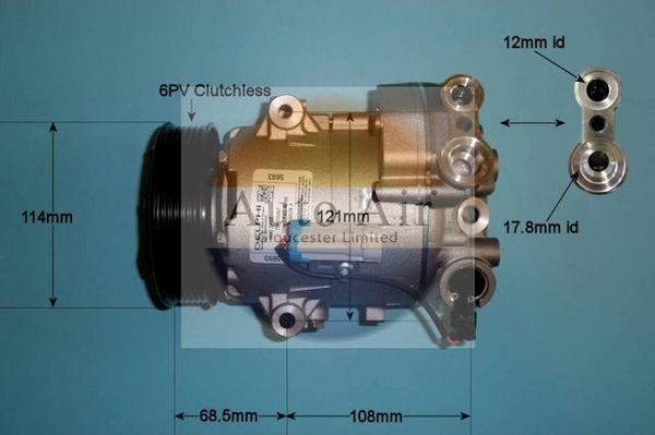 Auto Air Gloucester 14-1016 - Compresseur, climatisation cwaw.fr