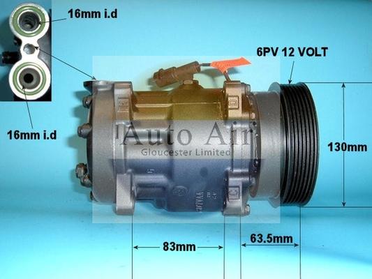 Auto Air Gloucester 14-1011R - Compresseur, climatisation cwaw.fr