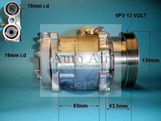 Auto Air Gloucester 14-1011 - Compresseur, climatisation cwaw.fr