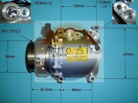 Auto Air Gloucester 14-1144 - Compresseur, climatisation cwaw.fr