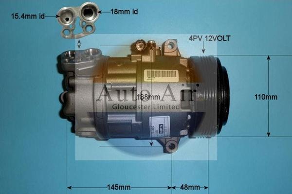 Auto Air Gloucester 14-1146R - Compresseur, climatisation cwaw.fr