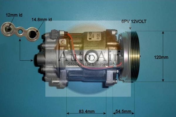 Auto Air Gloucester 14-1100 - Compresseur, climatisation cwaw.fr