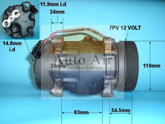 Auto Air Gloucester 14-1102R - Compresseur, climatisation cwaw.fr