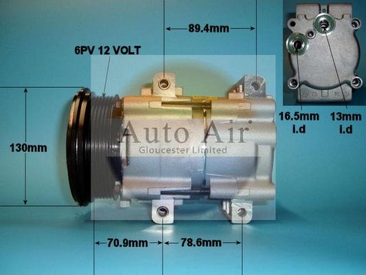 Auto Air Gloucester 14-1136 - Compresseur, climatisation cwaw.fr