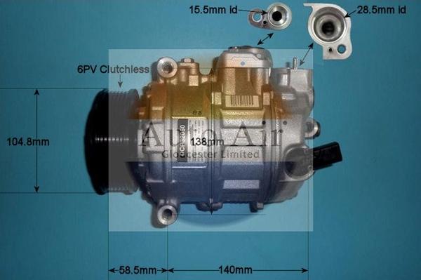 Auto Air Gloucester 14-1126 - Compresseur, climatisation cwaw.fr