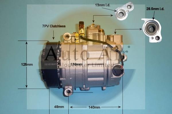 Auto Air Gloucester 14-1123P - Compresseur, climatisation cwaw.fr