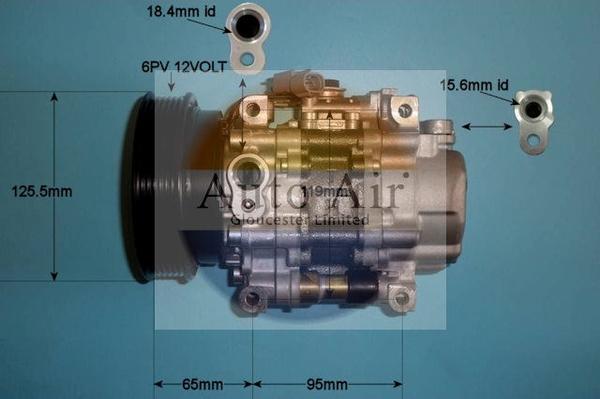 Auto Air Gloucester 14-1171 - Compresseur, climatisation cwaw.fr