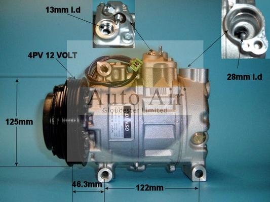 Auto Air Gloucester 14-1173 - Compresseur, climatisation cwaw.fr