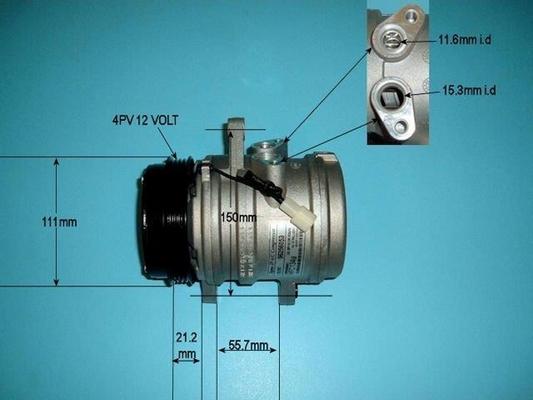 Auto Air Gloucester 14-1172 - Compresseur, climatisation cwaw.fr