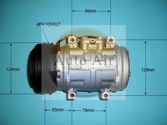 Auto Air Gloucester 14-1845R - Compresseur, climatisation cwaw.fr