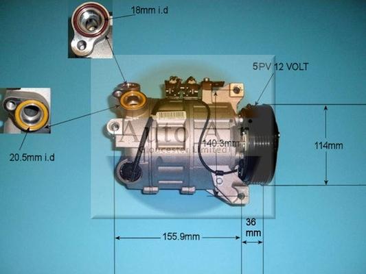 Auto Air Gloucester 14-1310 - Compresseur, climatisation cwaw.fr