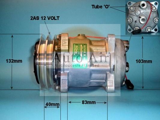 Auto Air Gloucester 14-1242 - Compresseur, climatisation cwaw.fr