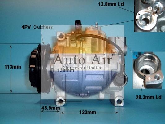 Auto Air Gloucester 14-1251 - Compresseur, climatisation cwaw.fr