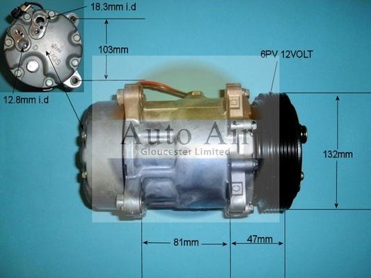 Auto Air Gloucester 14-1260 - Compresseur, climatisation cwaw.fr