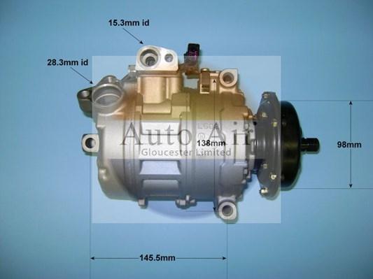 Auto Air Gloucester 14-1263P - Compresseur, climatisation cwaw.fr