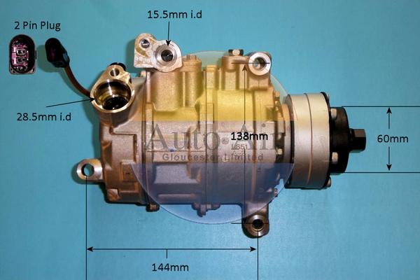 Auto Air Gloucester 14-1289 - Compresseur, climatisation cwaw.fr