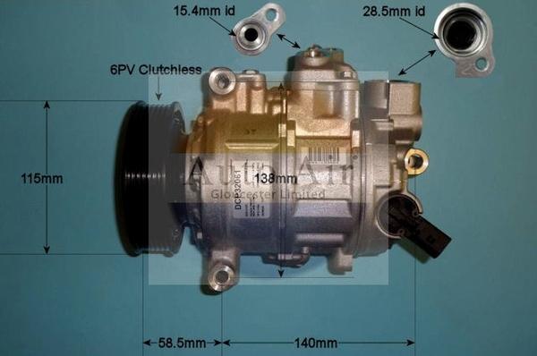 Auto Air Gloucester 14-1275 - Compresseur, climatisation cwaw.fr