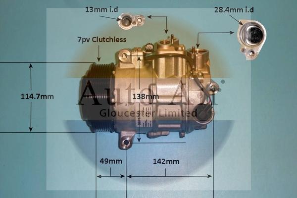 Auto Air Gloucester 14-1763 - Compresseur, climatisation cwaw.fr