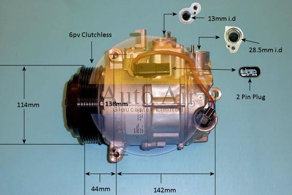 Auto Air Gloucester 14-1767 - Compresseur, climatisation cwaw.fr