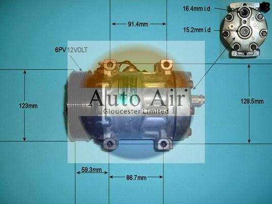 Auto Air Gloucester 14-8094 - Compresseur, climatisation cwaw.fr