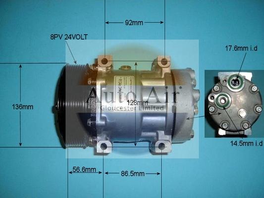 Auto Air Gloucester 14-8044P - Compresseur, climatisation cwaw.fr