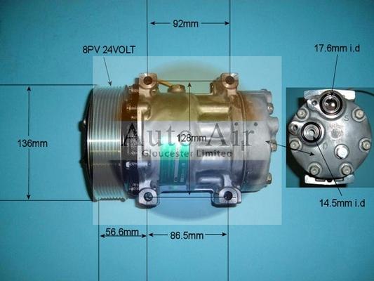 Auto Air Gloucester 14-8044 - Compresseur, climatisation cwaw.fr