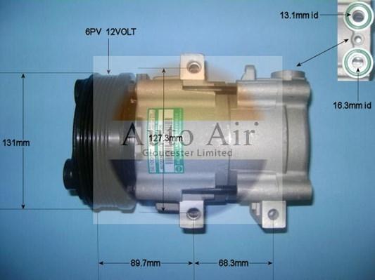 Auto Air Gloucester 14-8145P - Compresseur, climatisation cwaw.fr