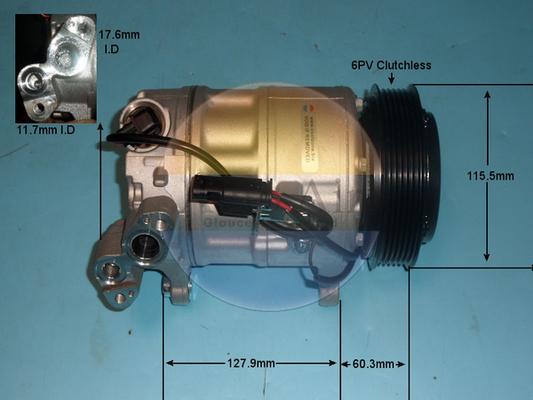 Auto Air Gloucester 14-8725P - Compresseur, climatisation cwaw.fr