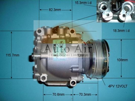 Auto Air Gloucester 14-3570 - Compresseur, climatisation cwaw.fr