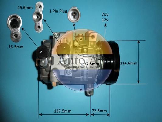 Auto Air Gloucester 14-2065 - Compresseur, climatisation cwaw.fr