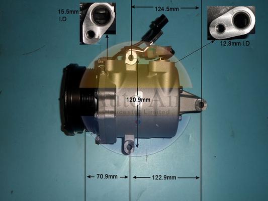 Auto Air Gloucester 14-2063P - Compresseur, climatisation cwaw.fr