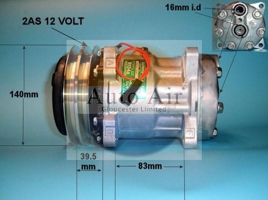 Auto Air Gloucester 14-7952 - Compresseur, climatisation cwaw.fr