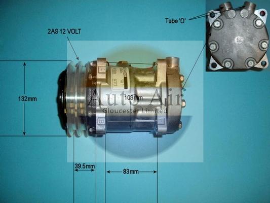 Auto Air Gloucester 14-7929 - Compresseur, climatisation cwaw.fr