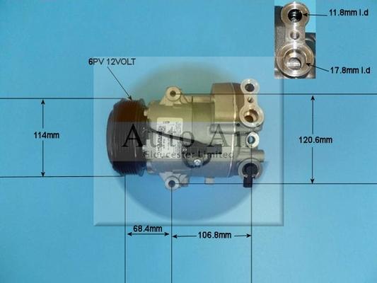 Auto Air Gloucester 14-7477 - Compresseur, climatisation cwaw.fr