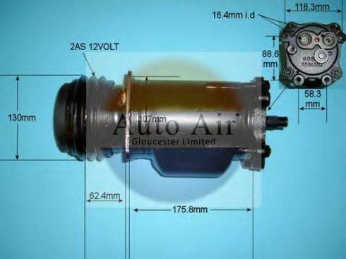 Auto Air Gloucester 14-7641R - Compresseur, climatisation cwaw.fr