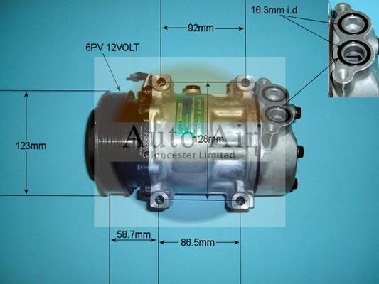 Auto Air Gloucester 14-7815 - Compresseur, climatisation cwaw.fr