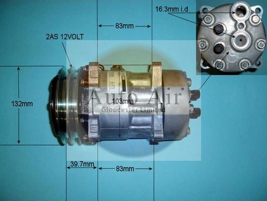 Auto Air Gloucester 14-7743 - Compresseur, climatisation cwaw.fr