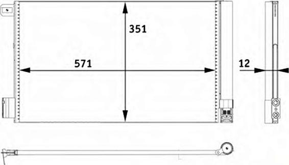 Autoclima 30311539CP - Condensateur, climatisation cwaw.fr