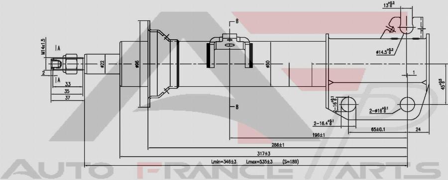 AUTO FRANCE PARTS 15-2018C - Amortisseur cwaw.fr